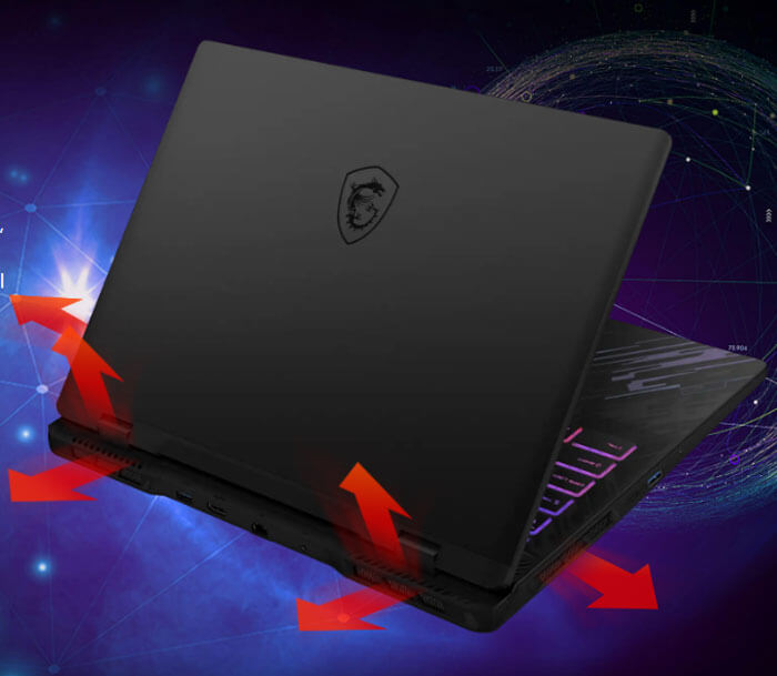 Pc Gamer MSI Pulse A16 AI+ C3HWFKG-005FR |  Cooler boost5