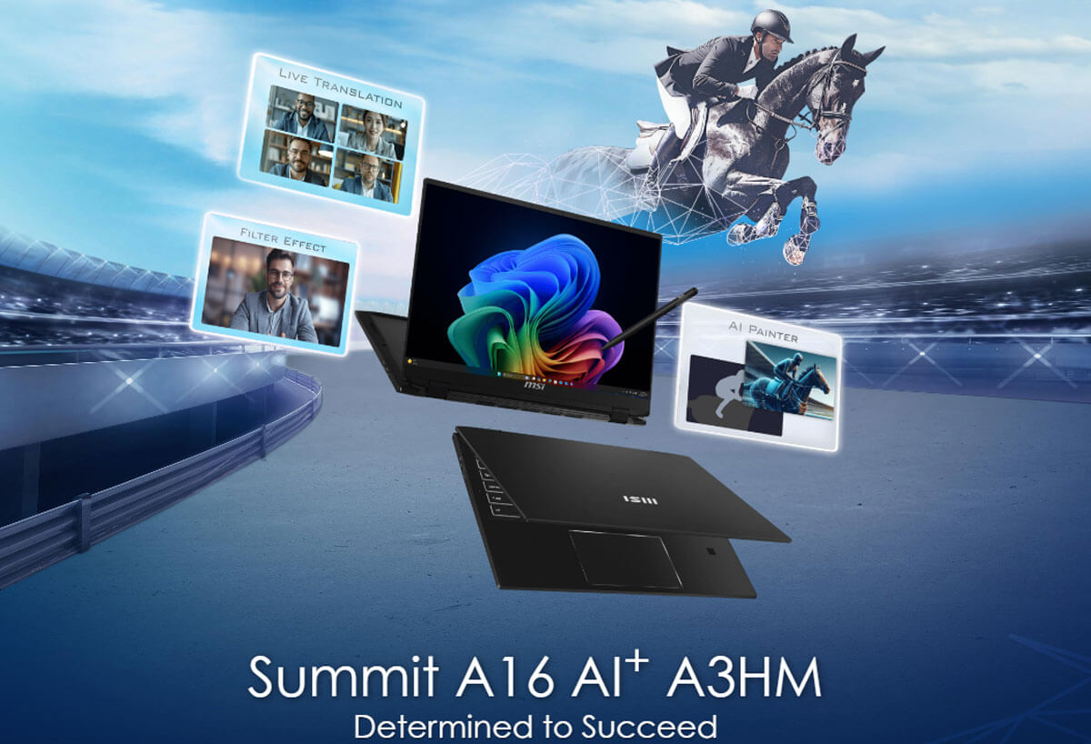 Pc Portable Hybride MSI Summit A16 AI+ A3HMTG-005FR
