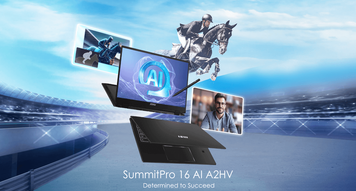 Pc Portable Hybride MSI SummitPro 16 AI A2HVETG-075FR