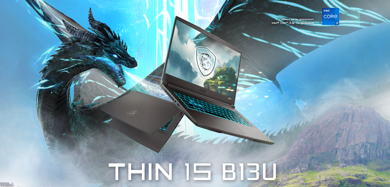 pc portable Msi Thin 15 B13UC-2488FR