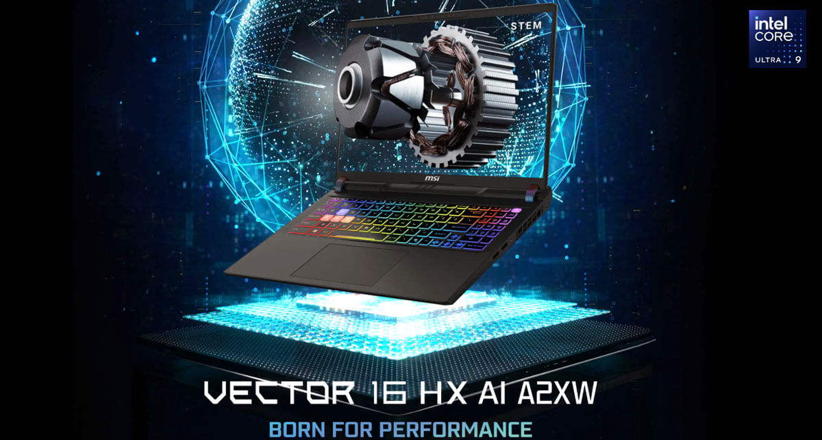 Pc Gamer MSI Vector 16 HX AI A2XWHG-233FR