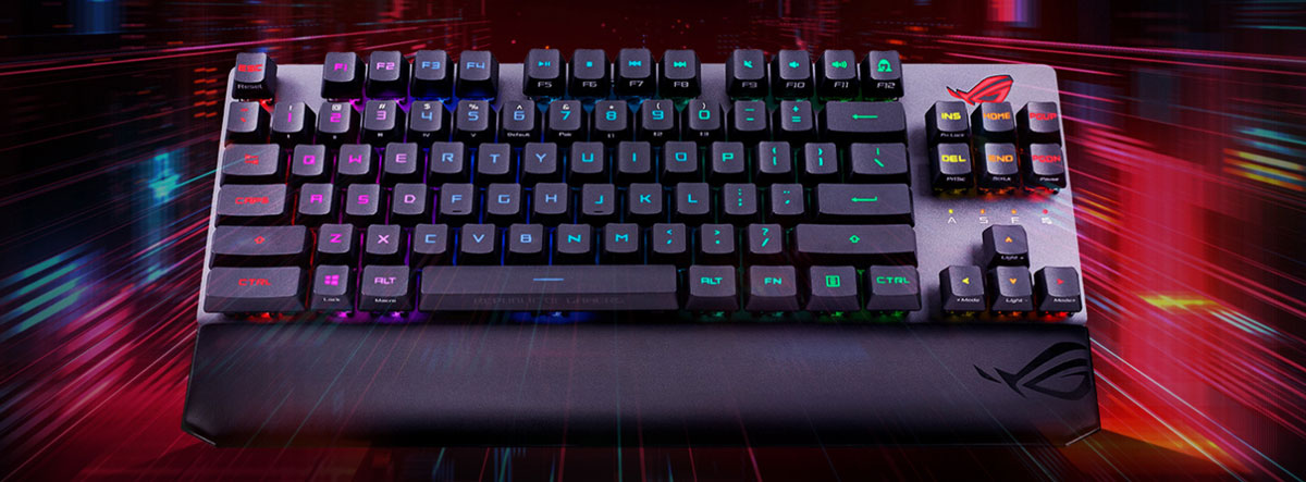 Clavier Gamer ASUS ROG Strix Scope RX TKL Wireless Deluxe