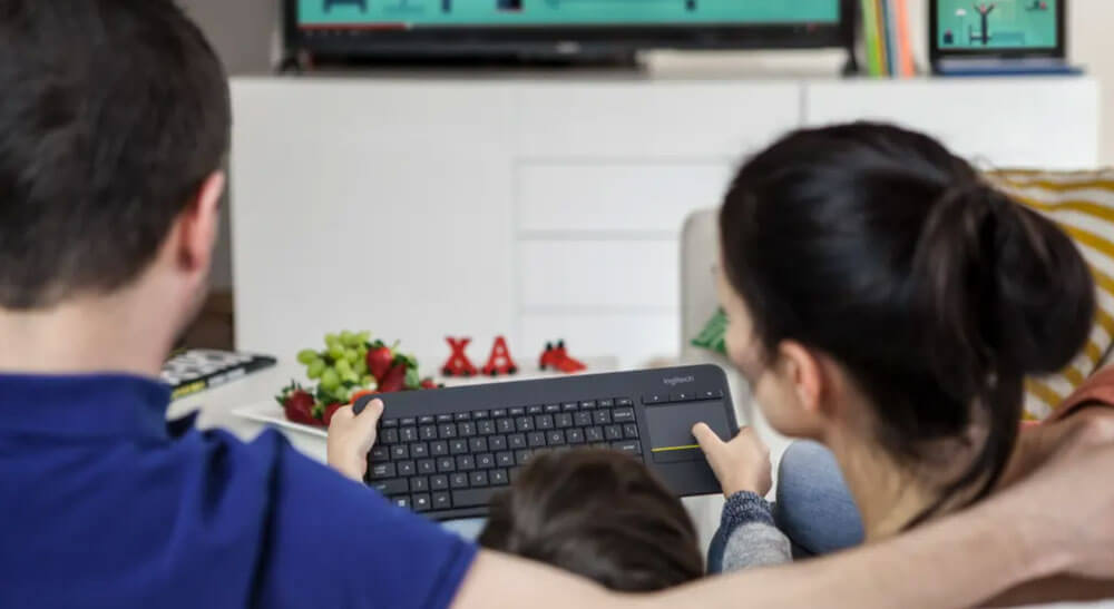 Clavier Logitech K400 Plus Tv