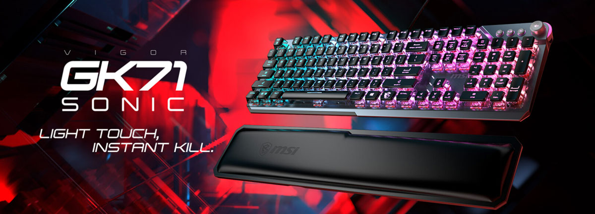 CLAVIER MSI VIGOR GK71